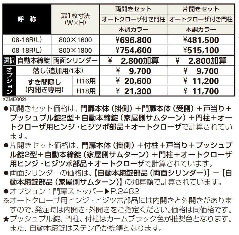 〔共用門扉〕エクスティアラ 門扉5型 【2022年版】_価格_1