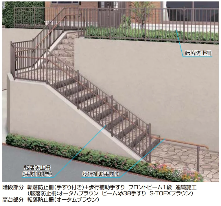 LIXILの「グリップライン転落防止柵【2022年版】」