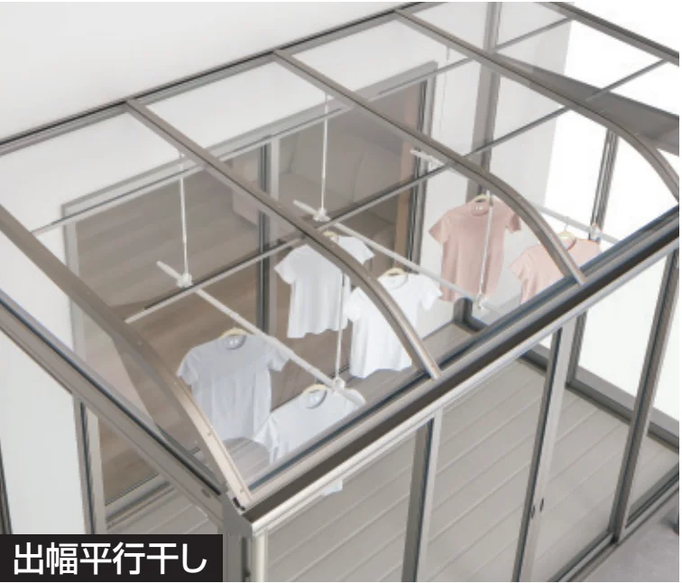 三協アルミの「竿掛け 吊下げ型脱着式(シングルタイプ) 【2022年版】」