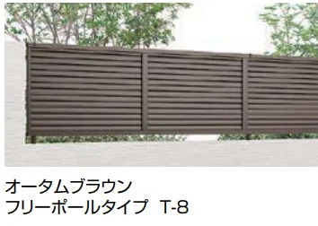 LIXILの「フェンスAB YL3型(横ルーバー③)【2022年版】」のサブ画像2