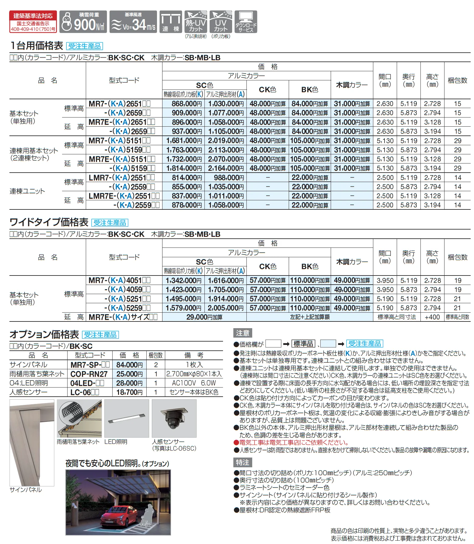 マイルーフ7(セブン)公共用駐車場タイプ【2025年版】_価格_1