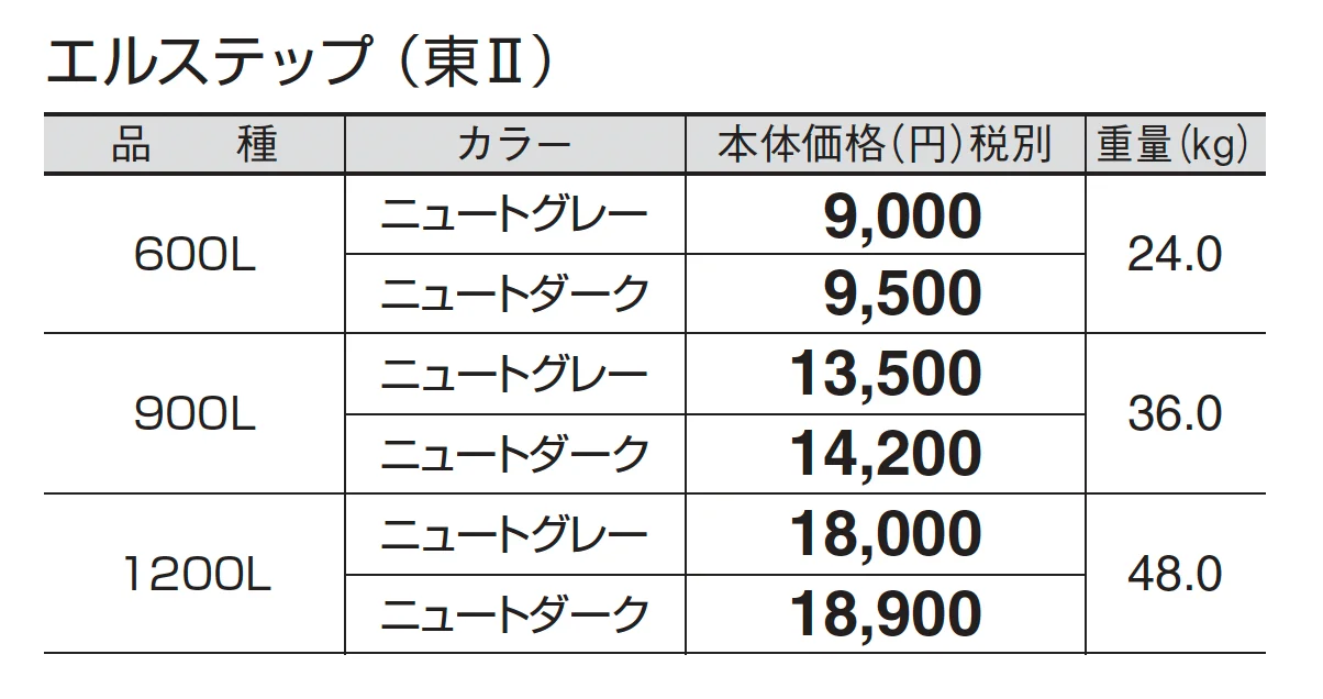 エルステップ_価格_2