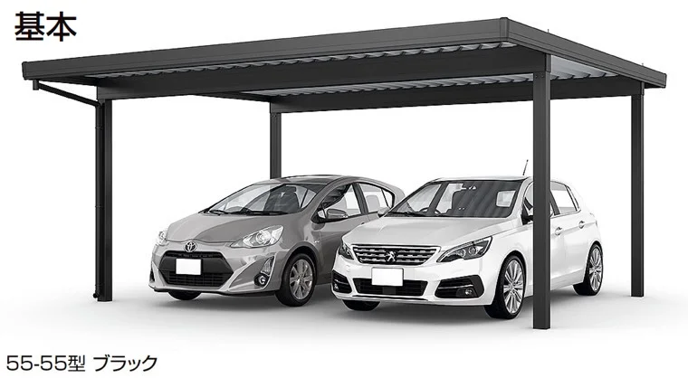 LIXILの「カーポートSW 1500タイプ 2台用【2025年版】」のサブ画像2