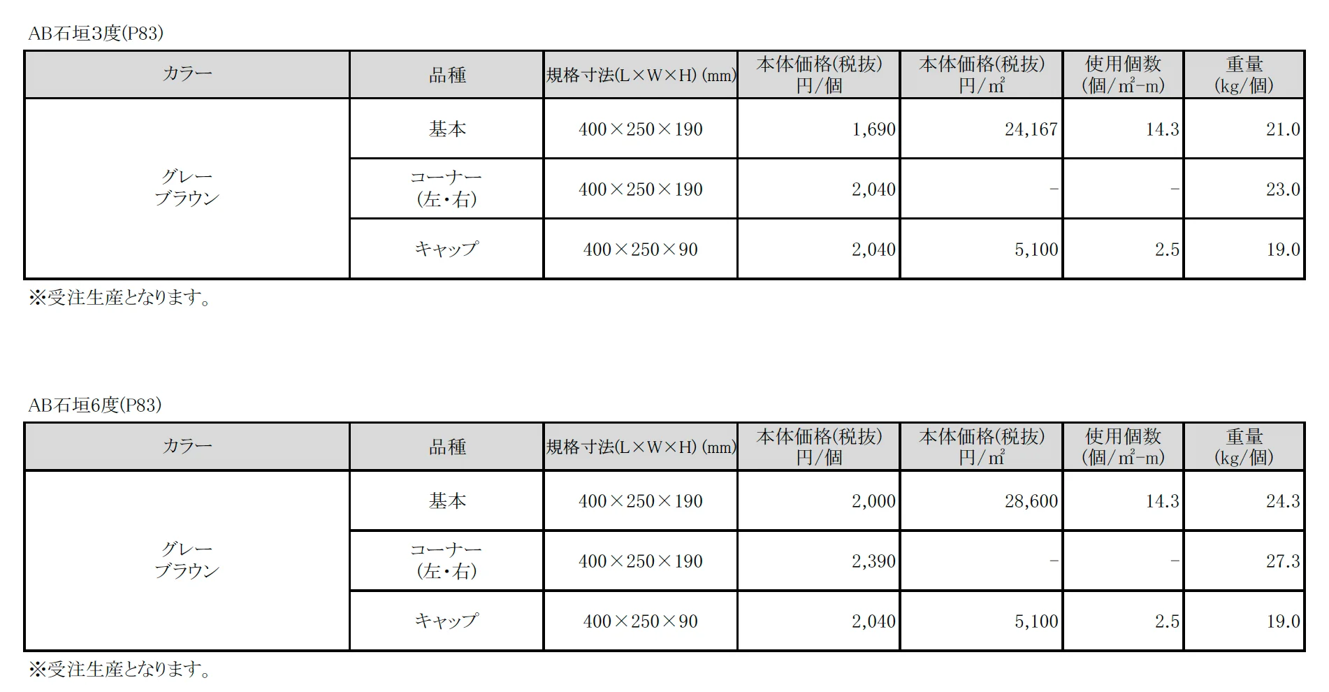 AB石垣【2025年版】_価格_1