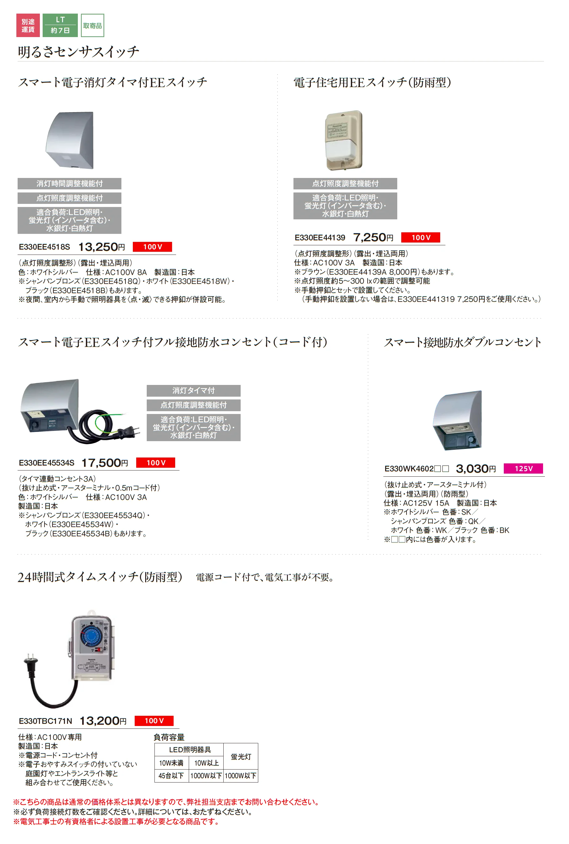 スイッチ/コンセント_価格_1