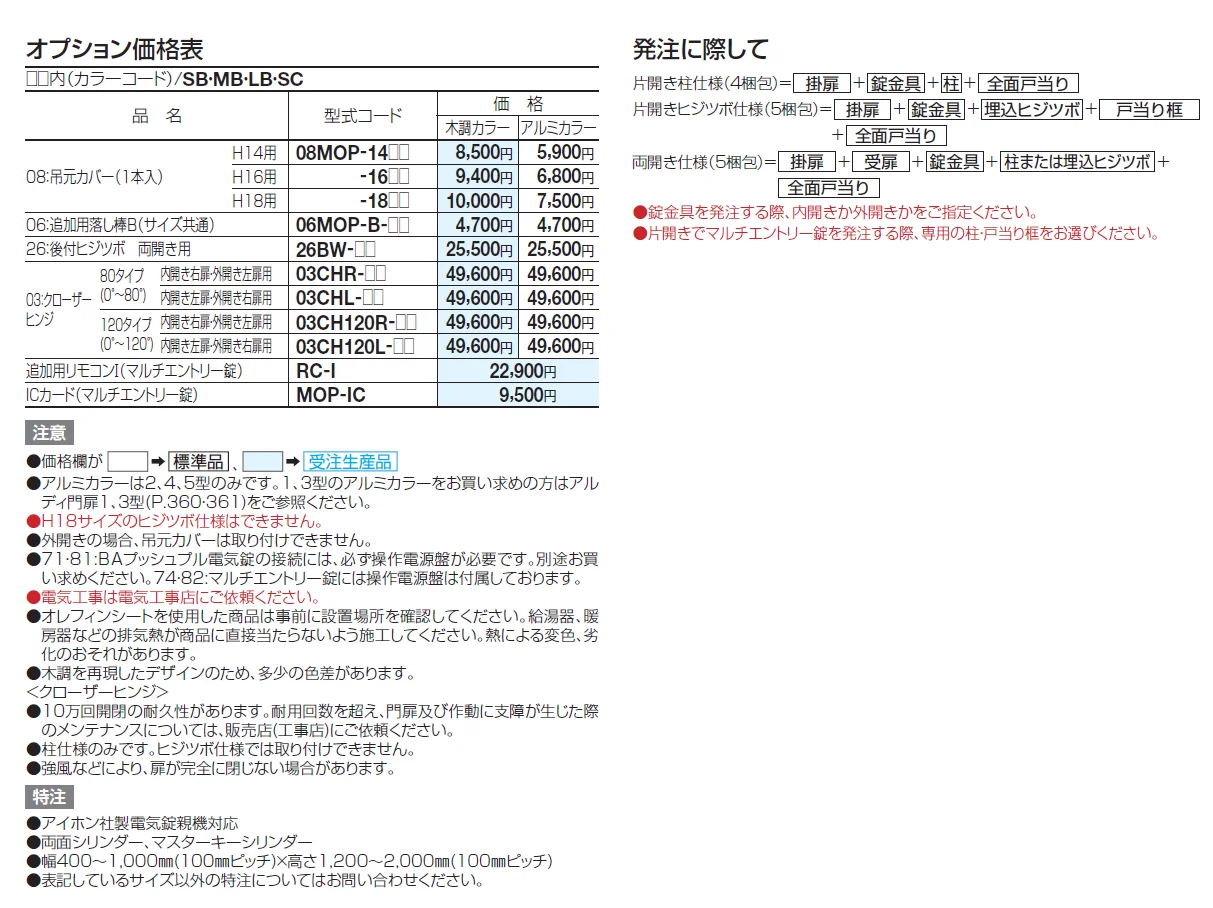 アレグリア門扉 TL3型【2024年版】_価格_3