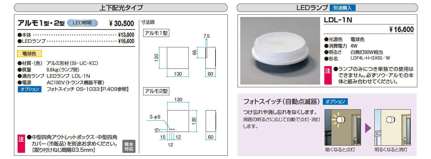 ポーチライト【2024年版】_価格_2