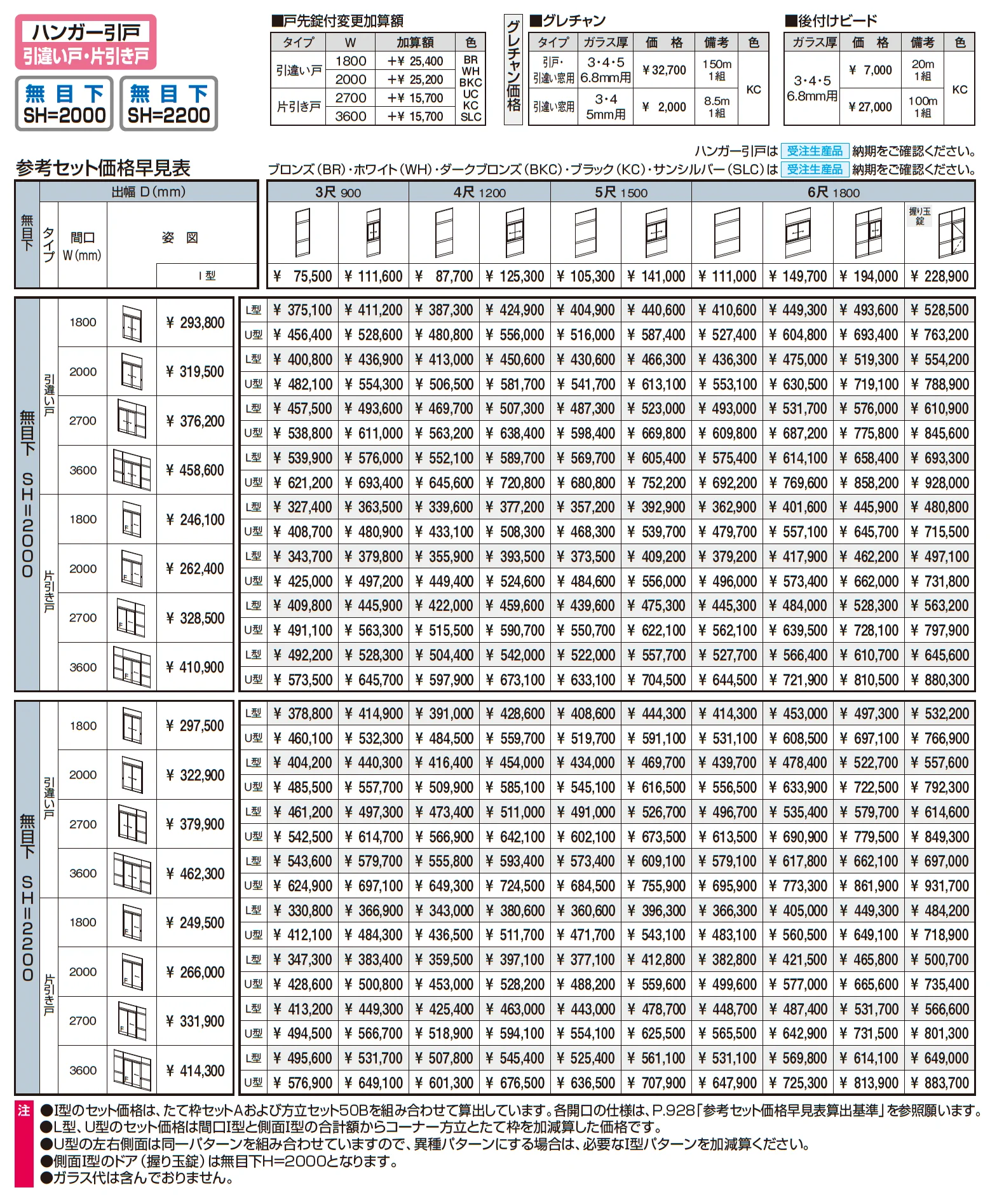 暖たす(ハンガー引戸 引違い戸・片引き戸)【2025年10月価格改訂版】_価格_1
