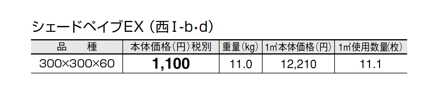 シェードペイブEX(遮熱透水平板)【2025年版】_価格_4