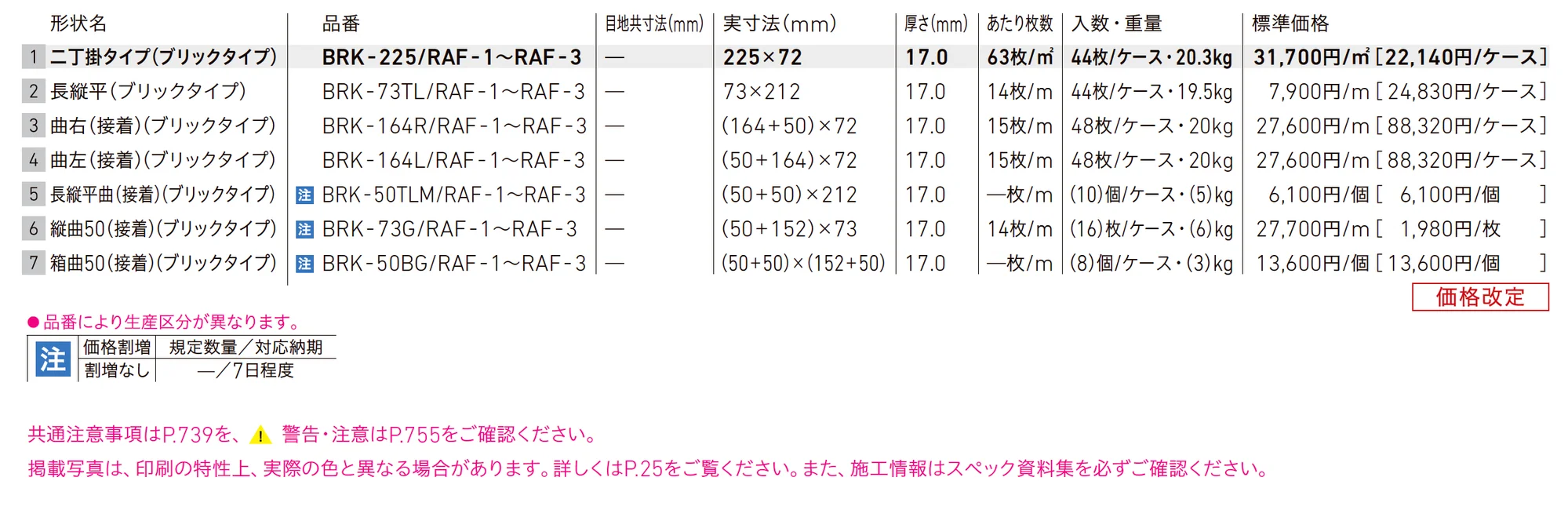 ベルパーチ ラフィカ (ブリックタイプ)_価格_1