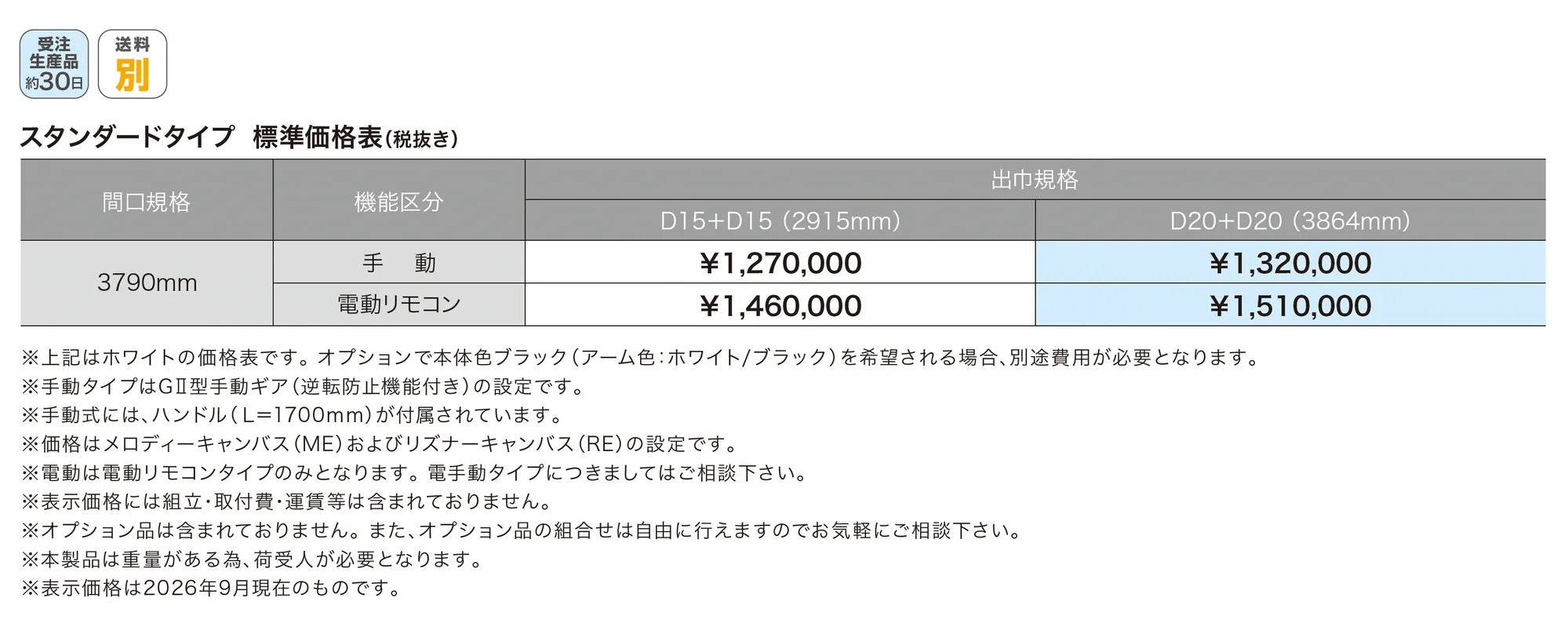 パルセイル_価格_1