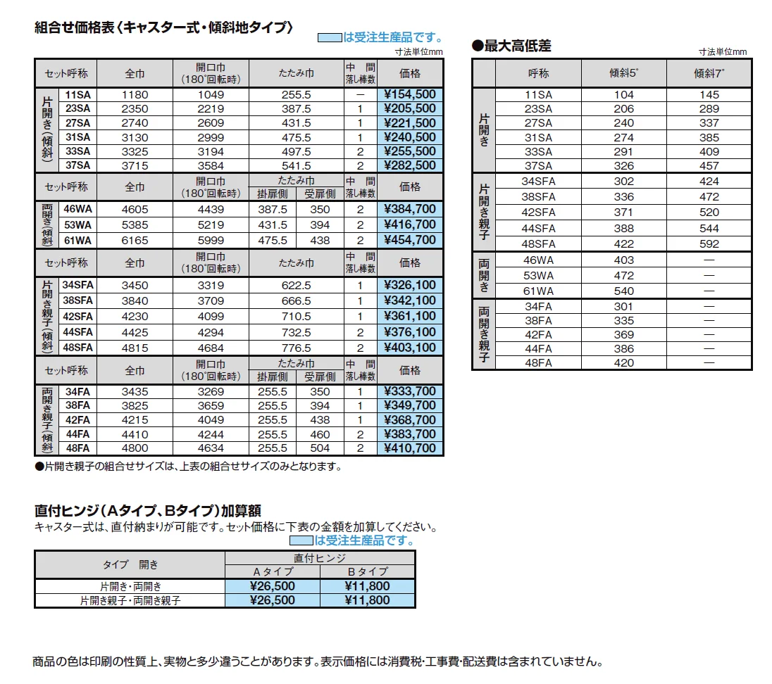 カーゲート セレビューMK型［傾斜タイプ］【2024年版】_価格_1