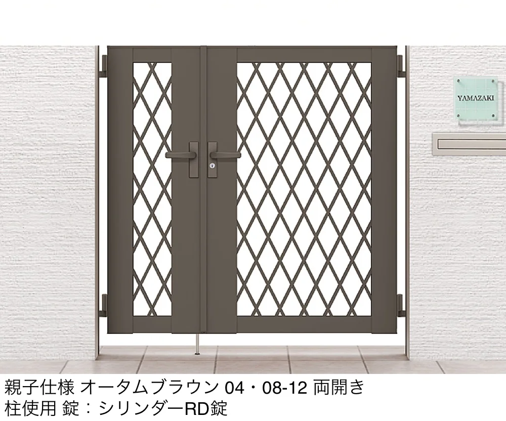 LIXILの「ライシス門扉 8型」のサブ画像2
