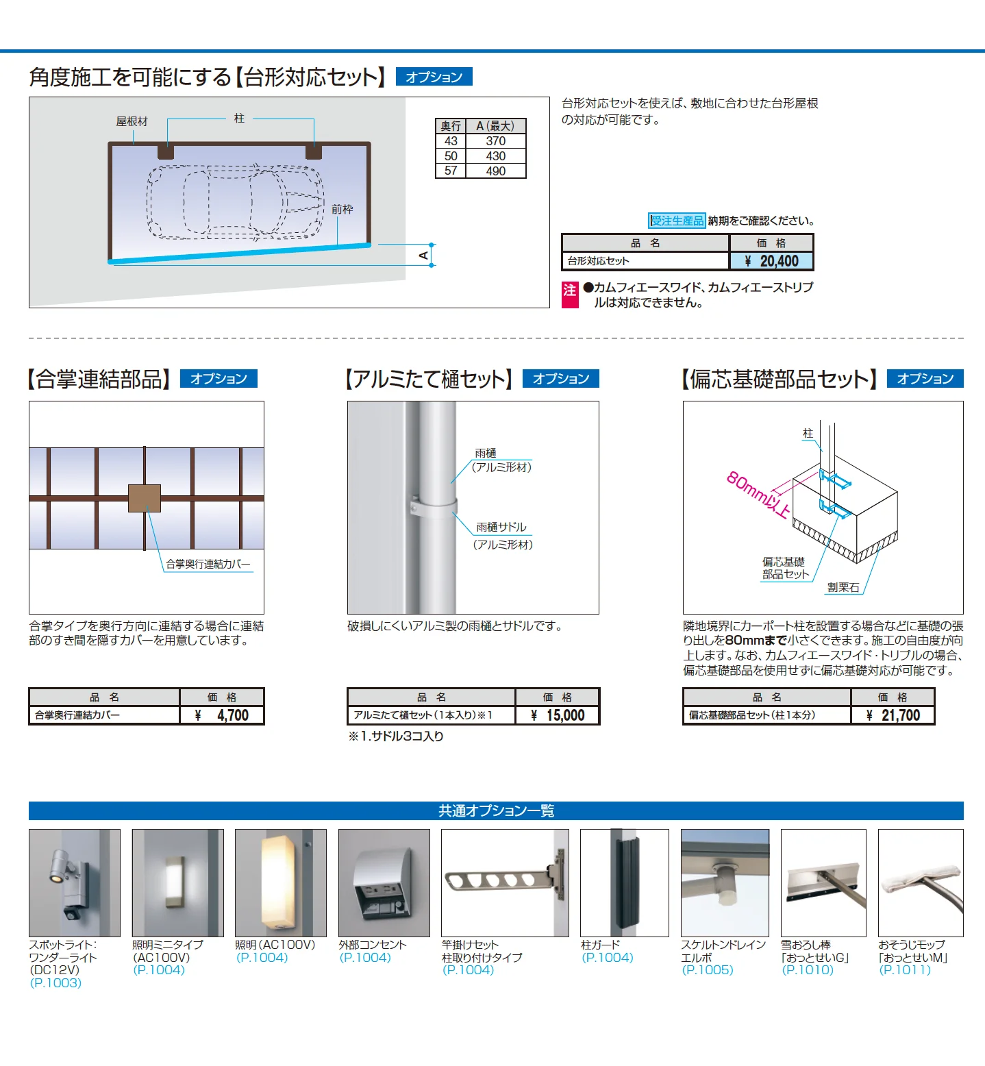 カムフィエース(基本)【2025年10月価格改訂版】_価格_4