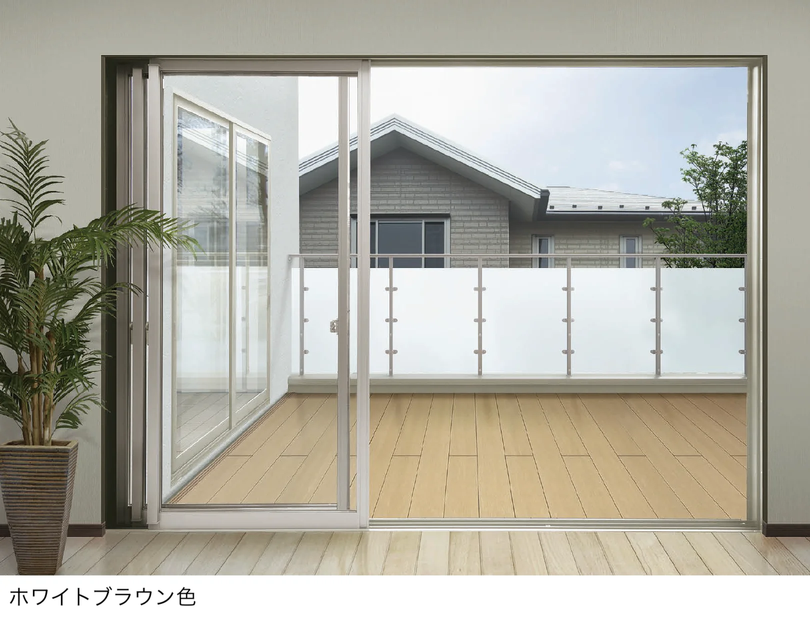 YKK APの「バルコニー用 リウッドデッキ200【廃番】【2025年版】」