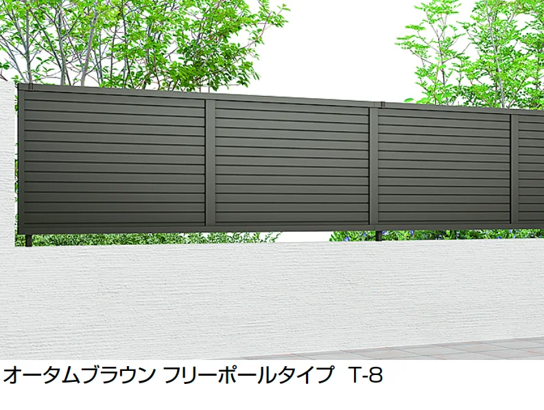 LIXILの「フェンスAB YM2型(横目隠し②)」のサブ画像1