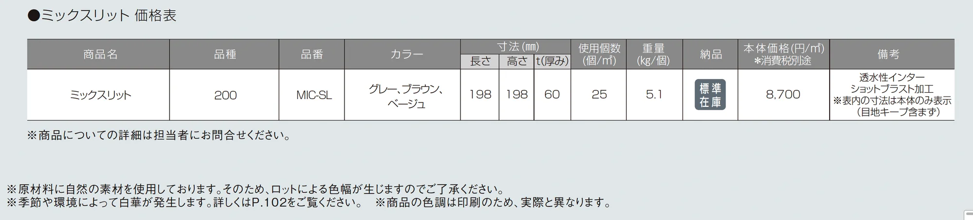 ミックスリット_価格_1
