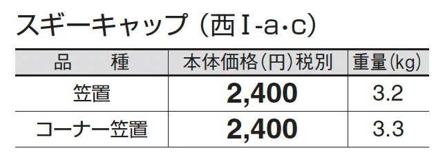 スギーキャップ_価格_3