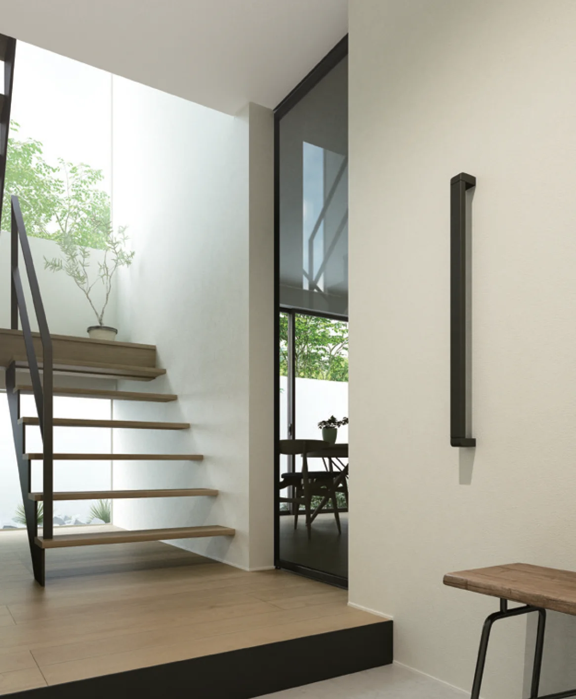 Bullsの「ILINE(アイライン) I型手すり」