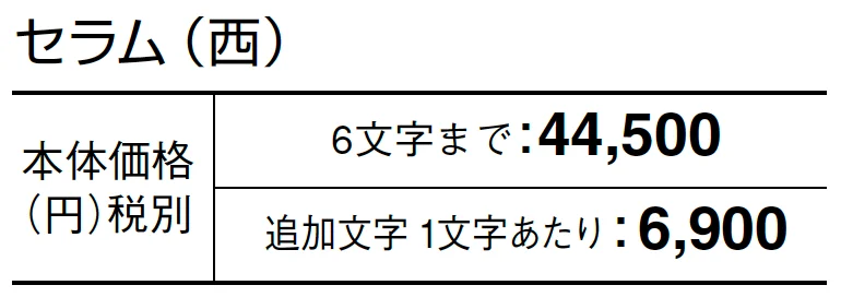 セラム【2024年版】_価格_2