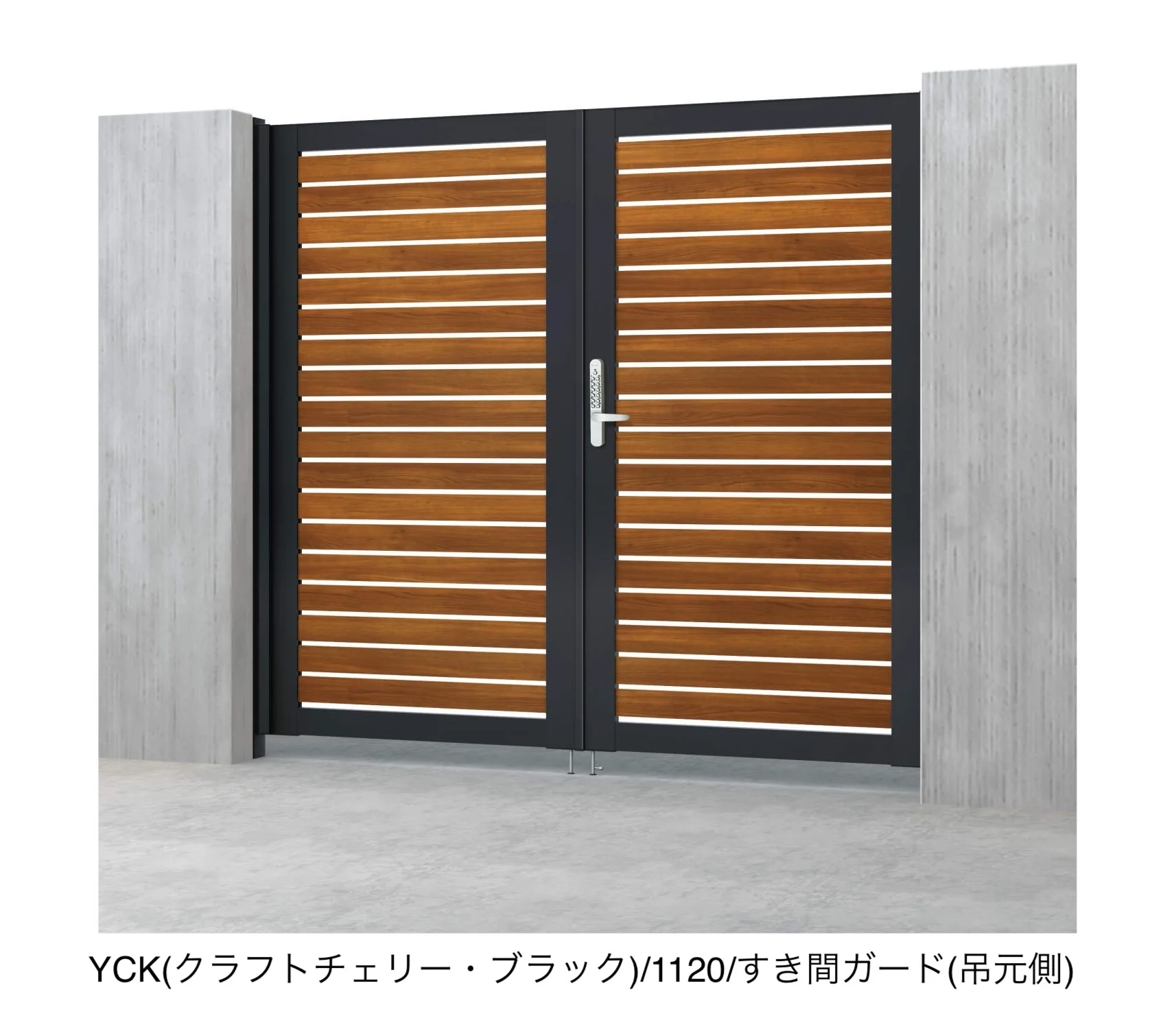 三協アルミの「シャトレナⅡハイタイプ Y3型(HK型：キーレックス錠)」のサブ画像4