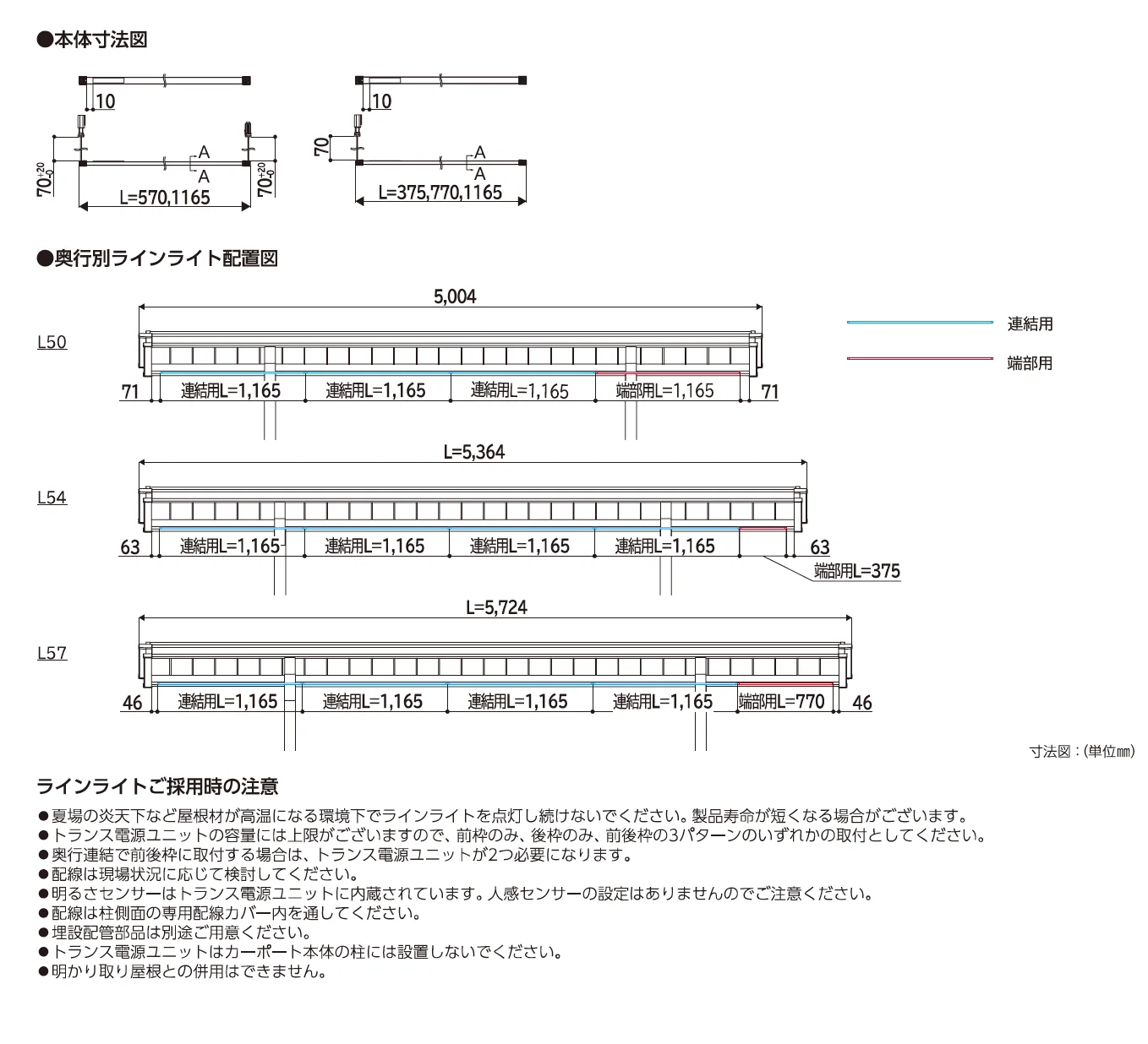 YKK AP ルシアスカーポート ライト／目隠しパネル(2023年版)2