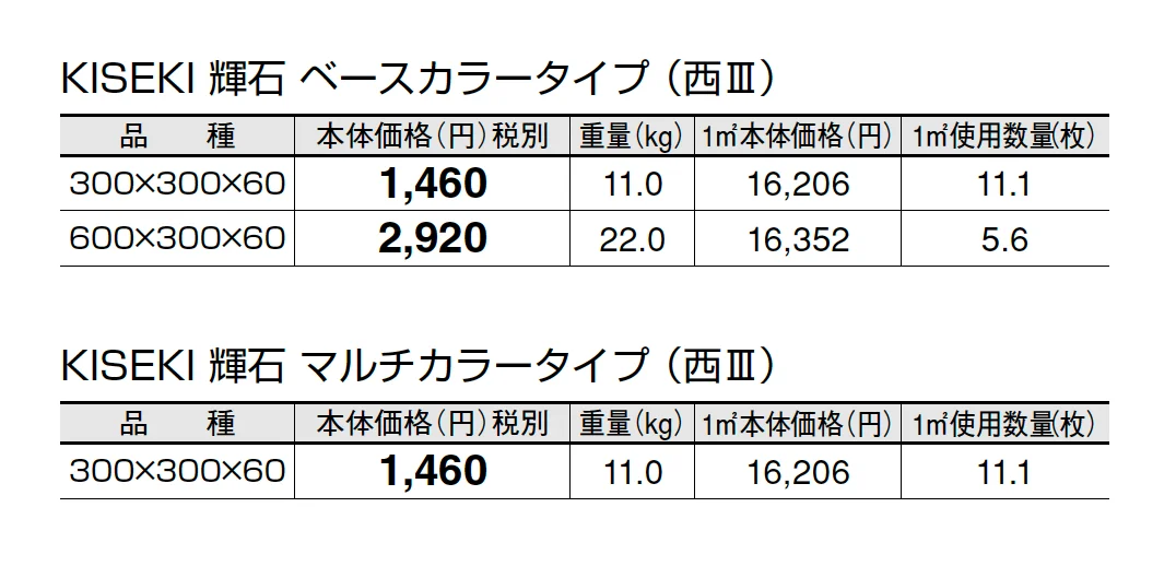 KISEKI(輝石)【2025年版】_価格_4