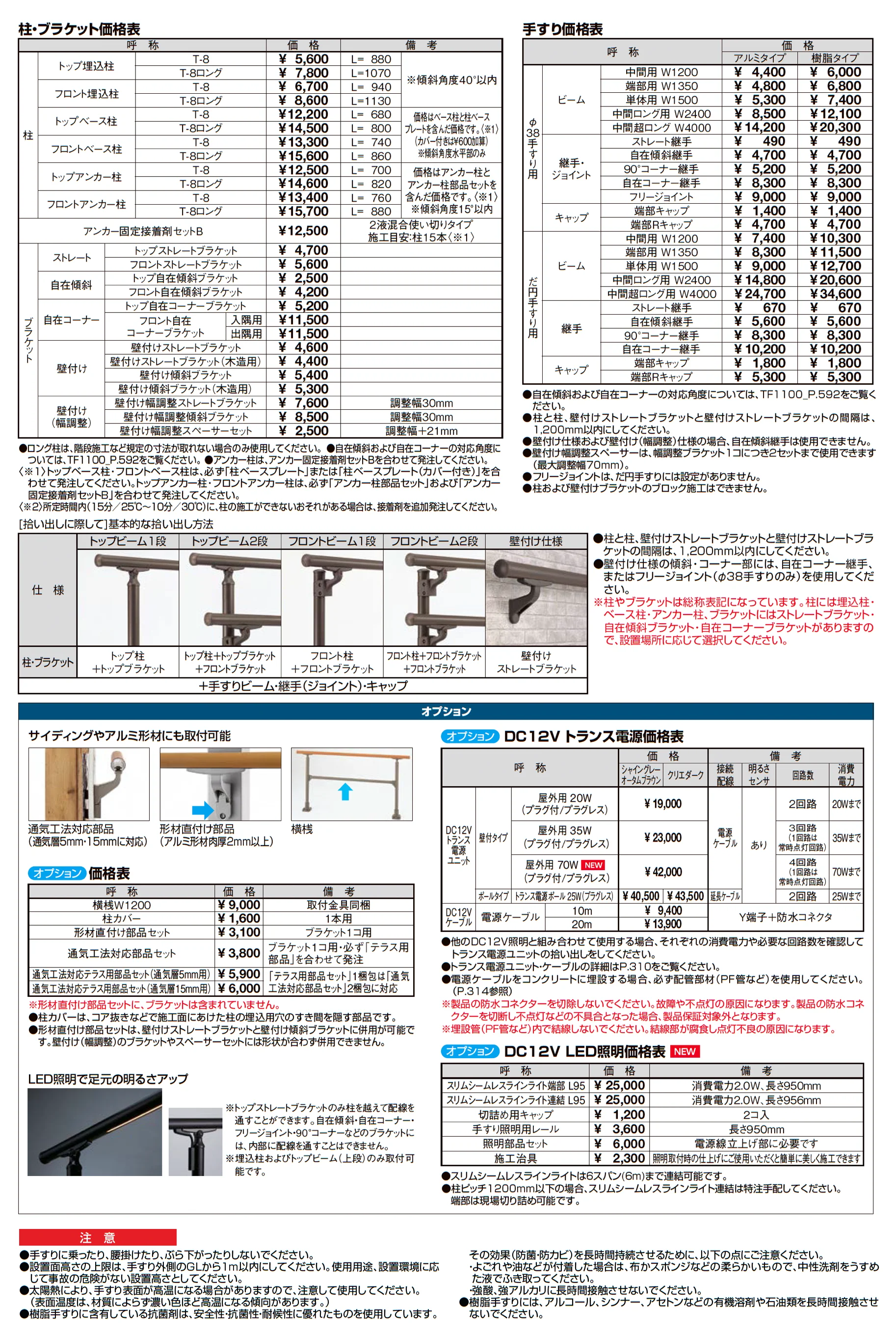 グリップライン 歩行補助手すり_価格_2