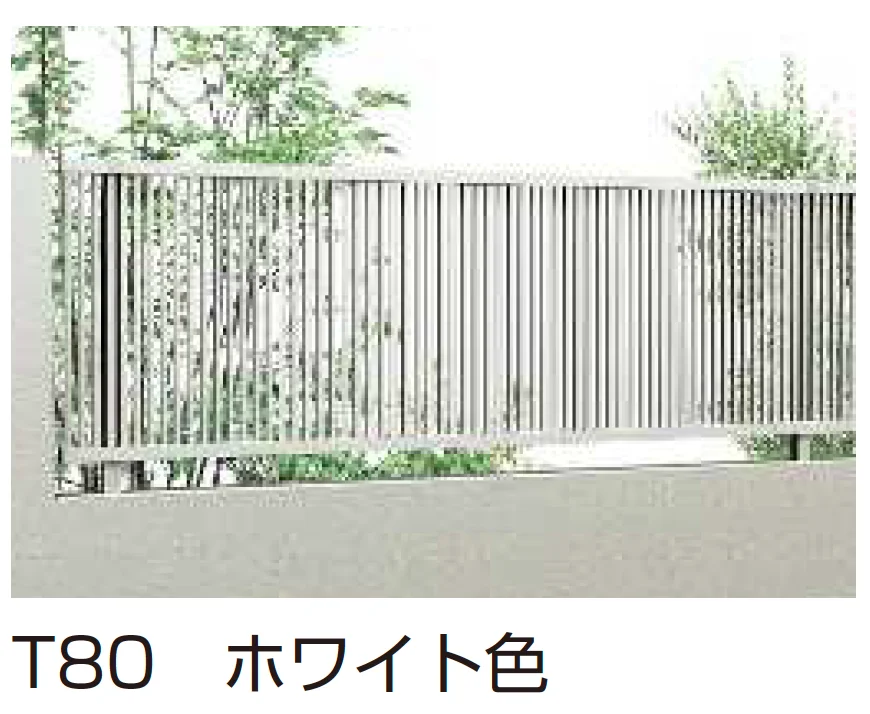 YKK APの「シンプレオ フェンスTB1型 たて格子 【2025年版】」のサブ画像2