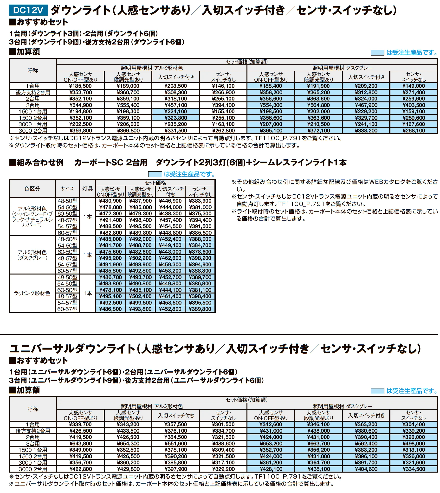 カーポートSC 3000 2台用_価格_9