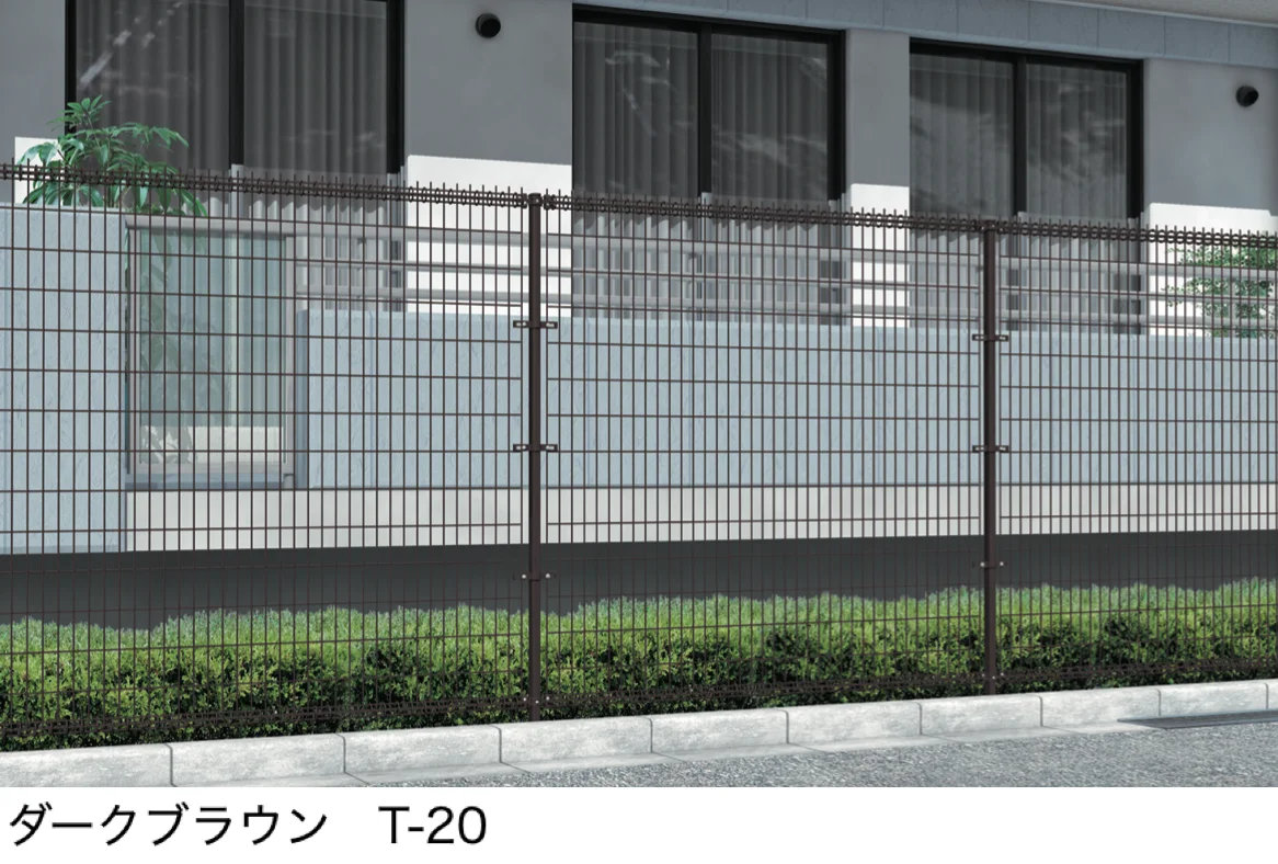 LIXILの「ハイグリッドフェンス 剣先1型 間仕切りタイプ」のサブ画像3