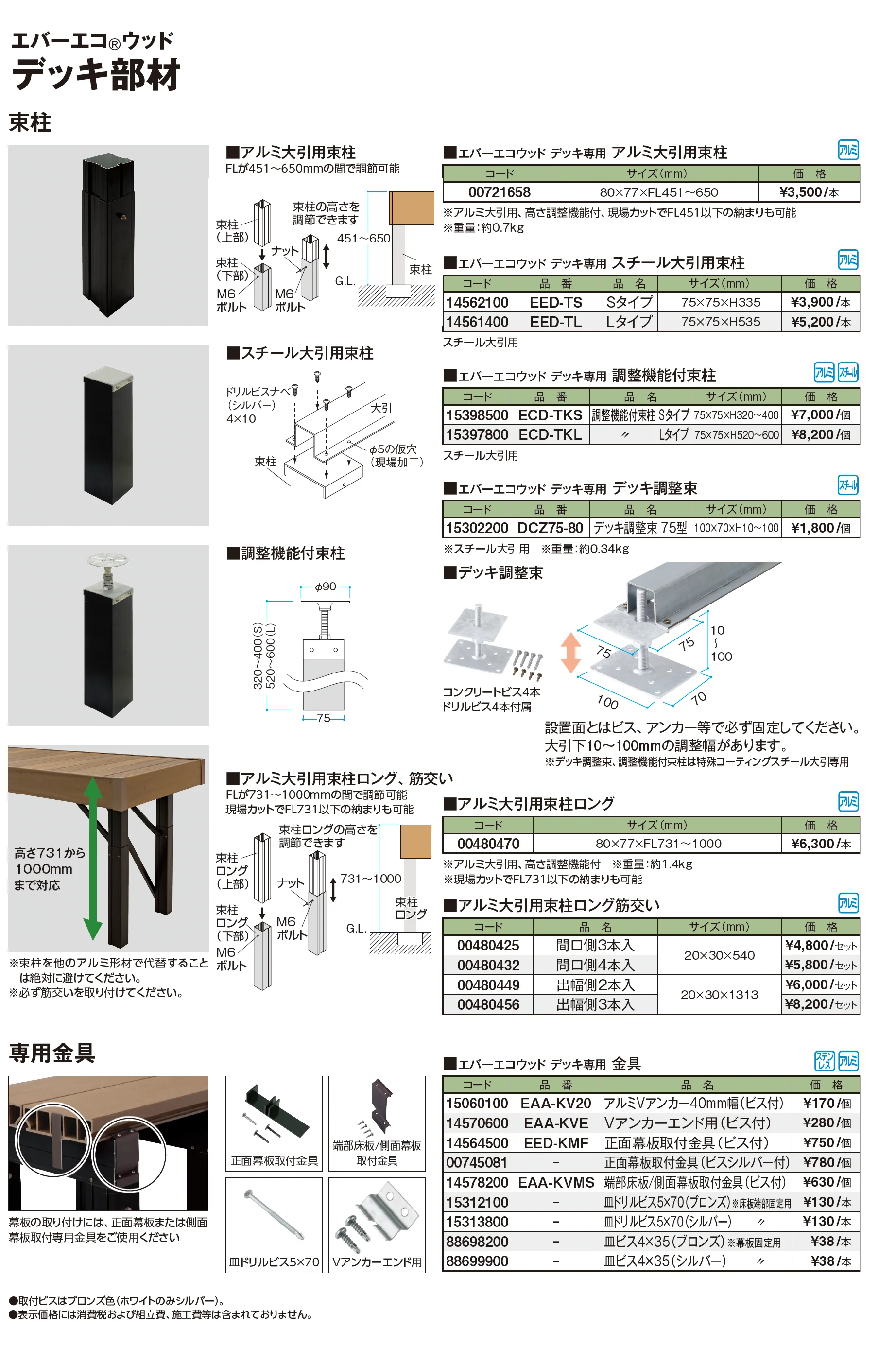 エバーエコ®ウッドⅢ デッキセット【2026年版】_価格_8
