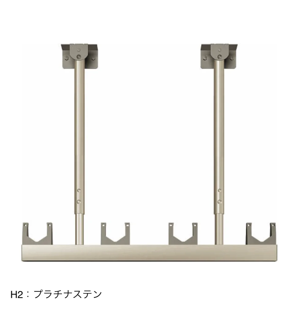 YKK APの「テラス屋根・バルコニー屋根用　吊り下げ式　固定物干し【2023年版】」のサブ画像3