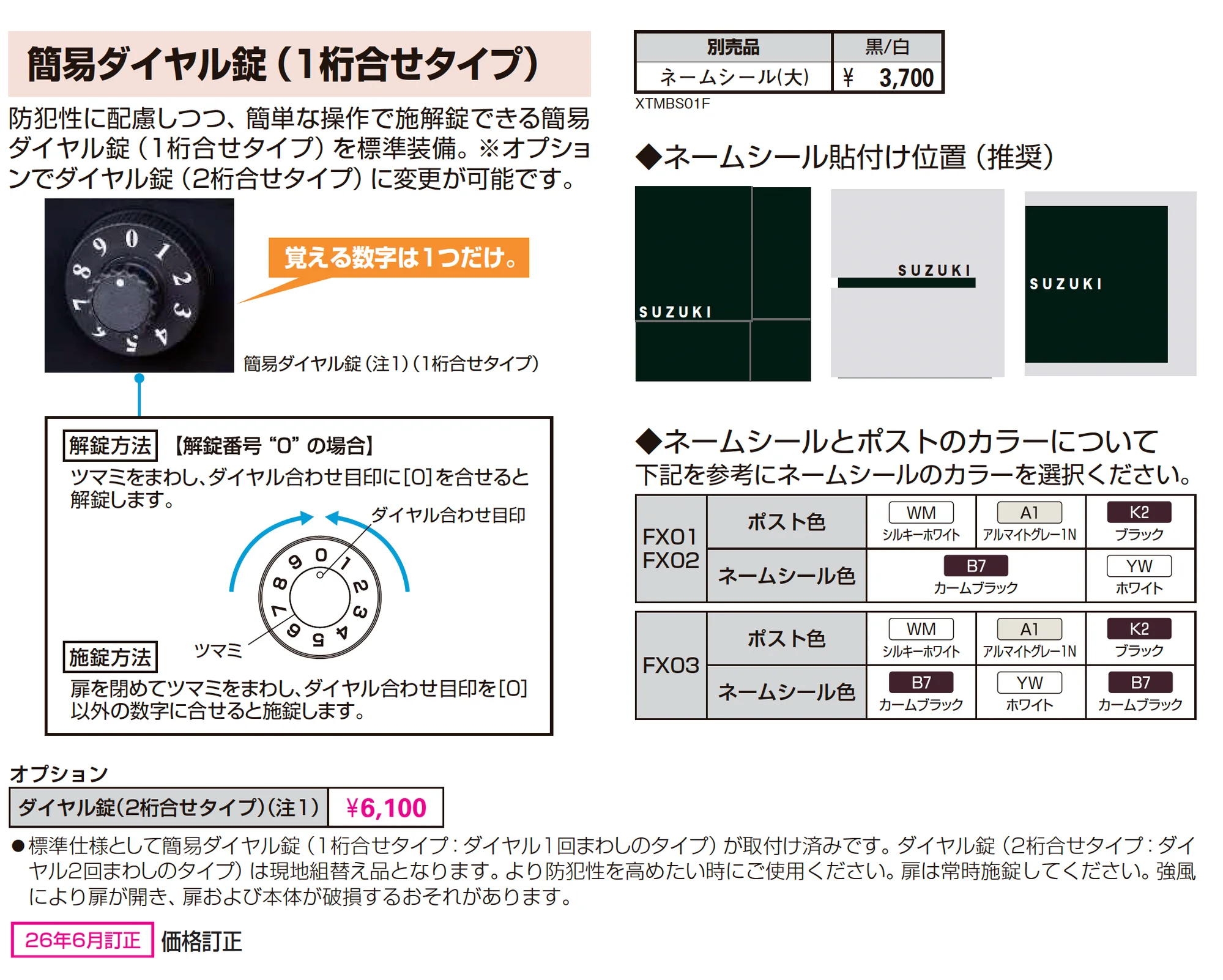 プリュードポスト FX03型_価格_2
