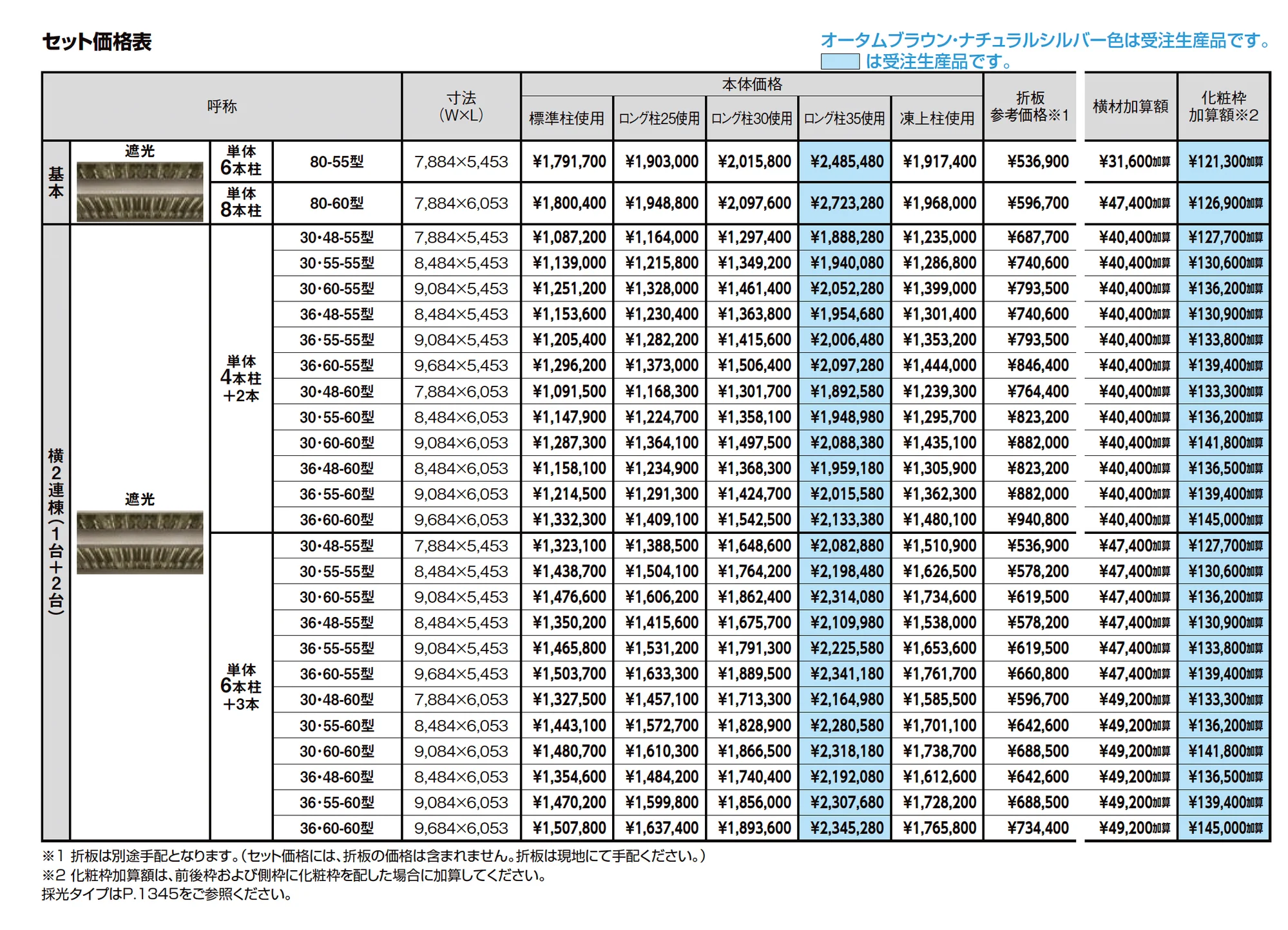 カーポートST 3000タイプ 3台用_価格_2