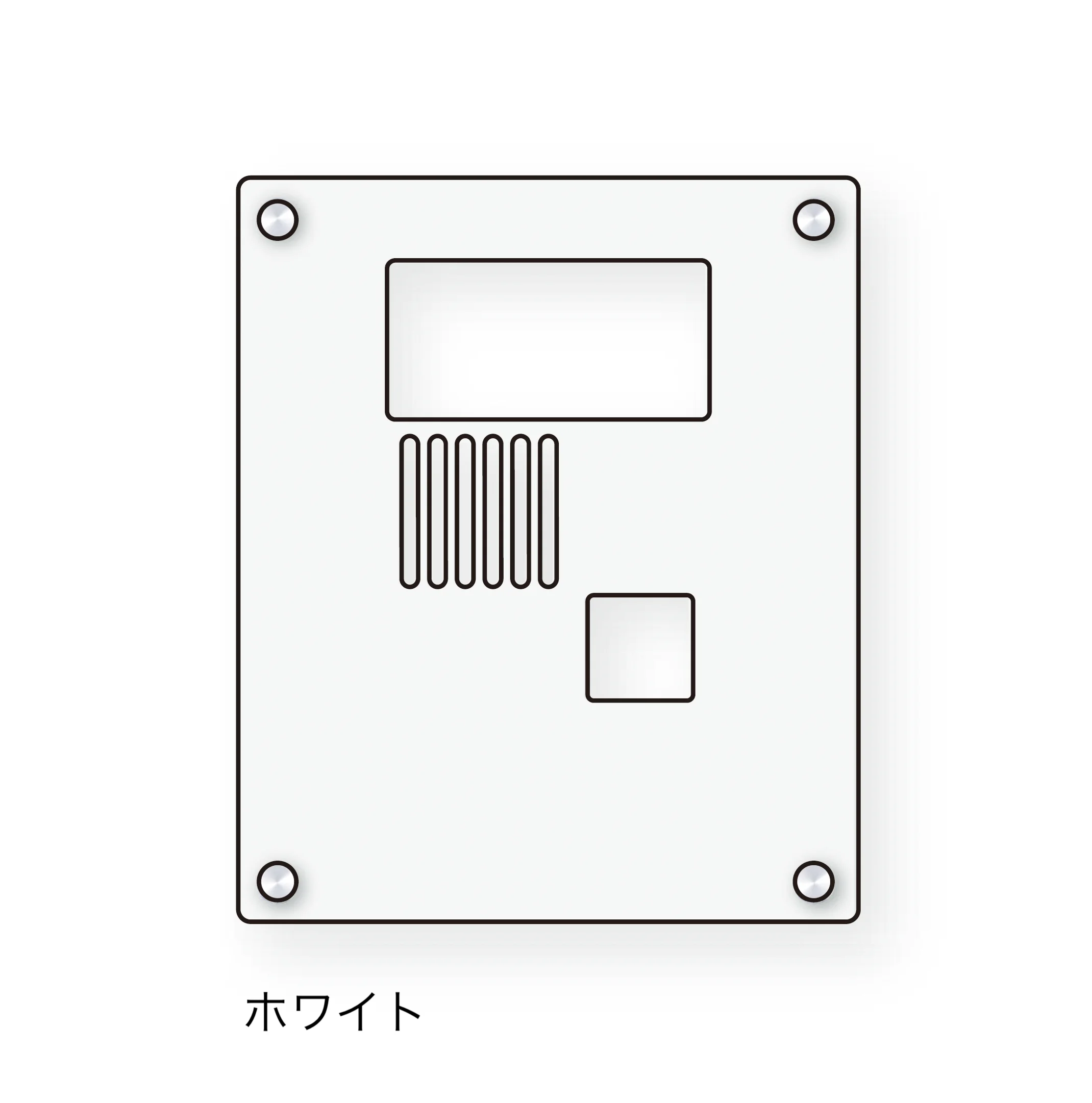 YKK APの「インターホンカバーユニット A規格型」のサブ画像1