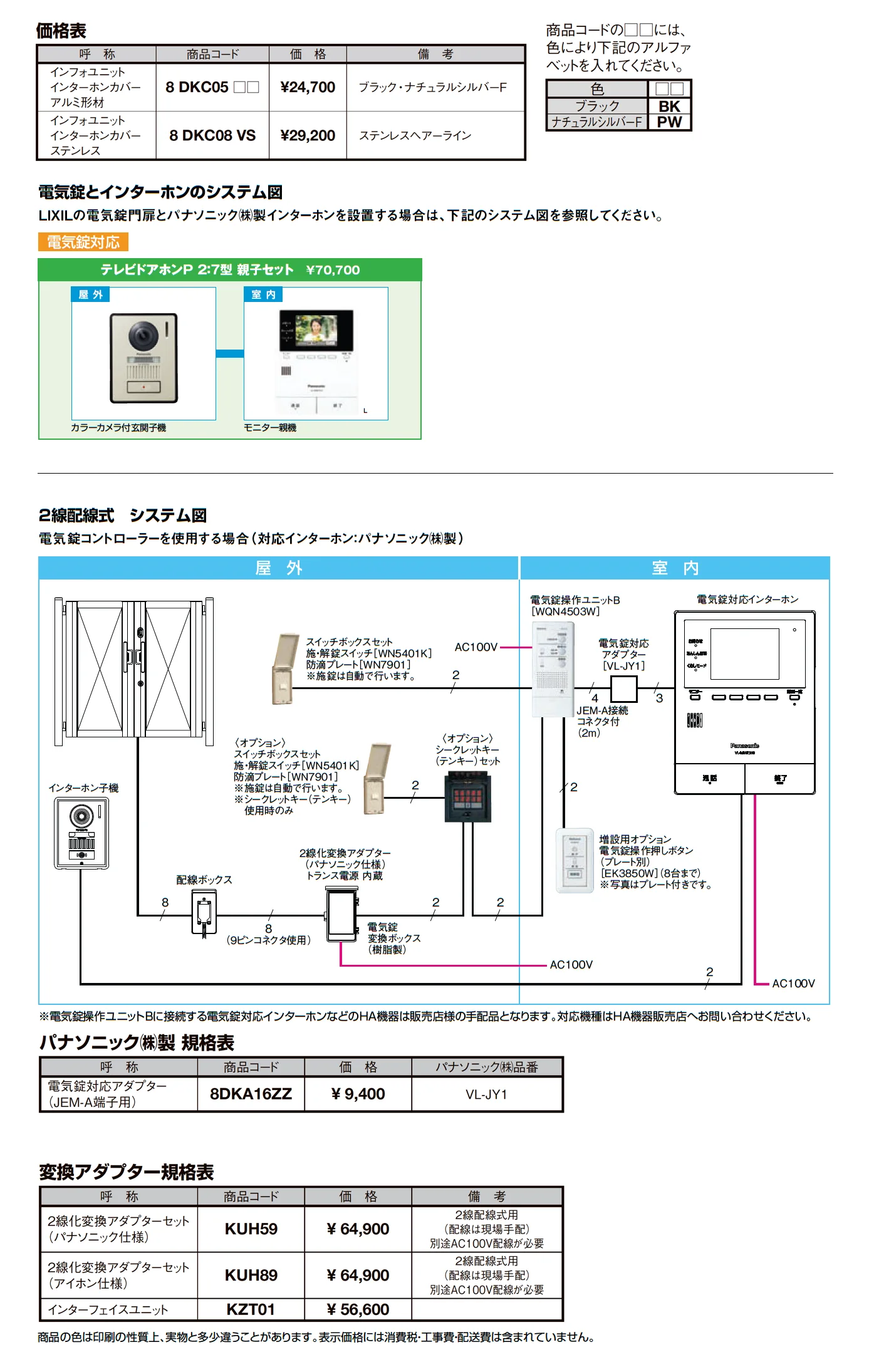 インターホンカバー_価格_1