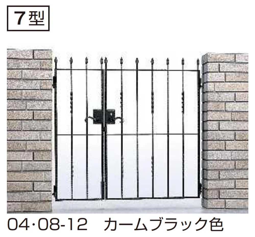 YKK APの「マンション向けポーチ門扉 トラディシオン門扉1型~10型/5B,6B,7B型【2024年版】」のサブ画像8