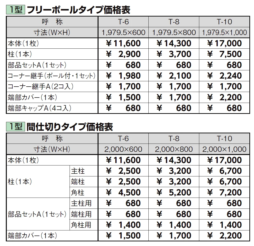 アルメッシュフェンス 1型【2024年版】_価格_2
