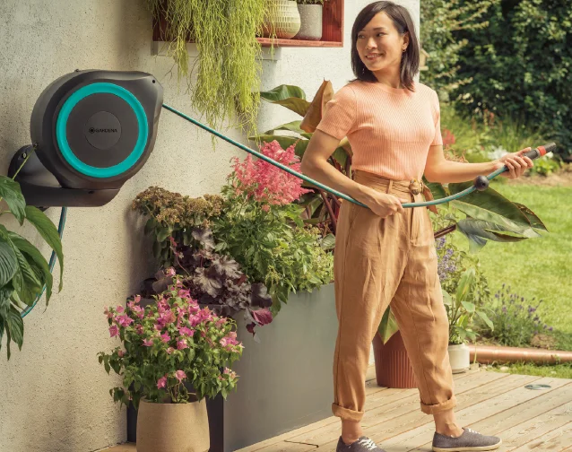 タカショーの「ホースボックス/ホーストロリー/首振式スプリンクラー【2025年版】」のサブ画像1