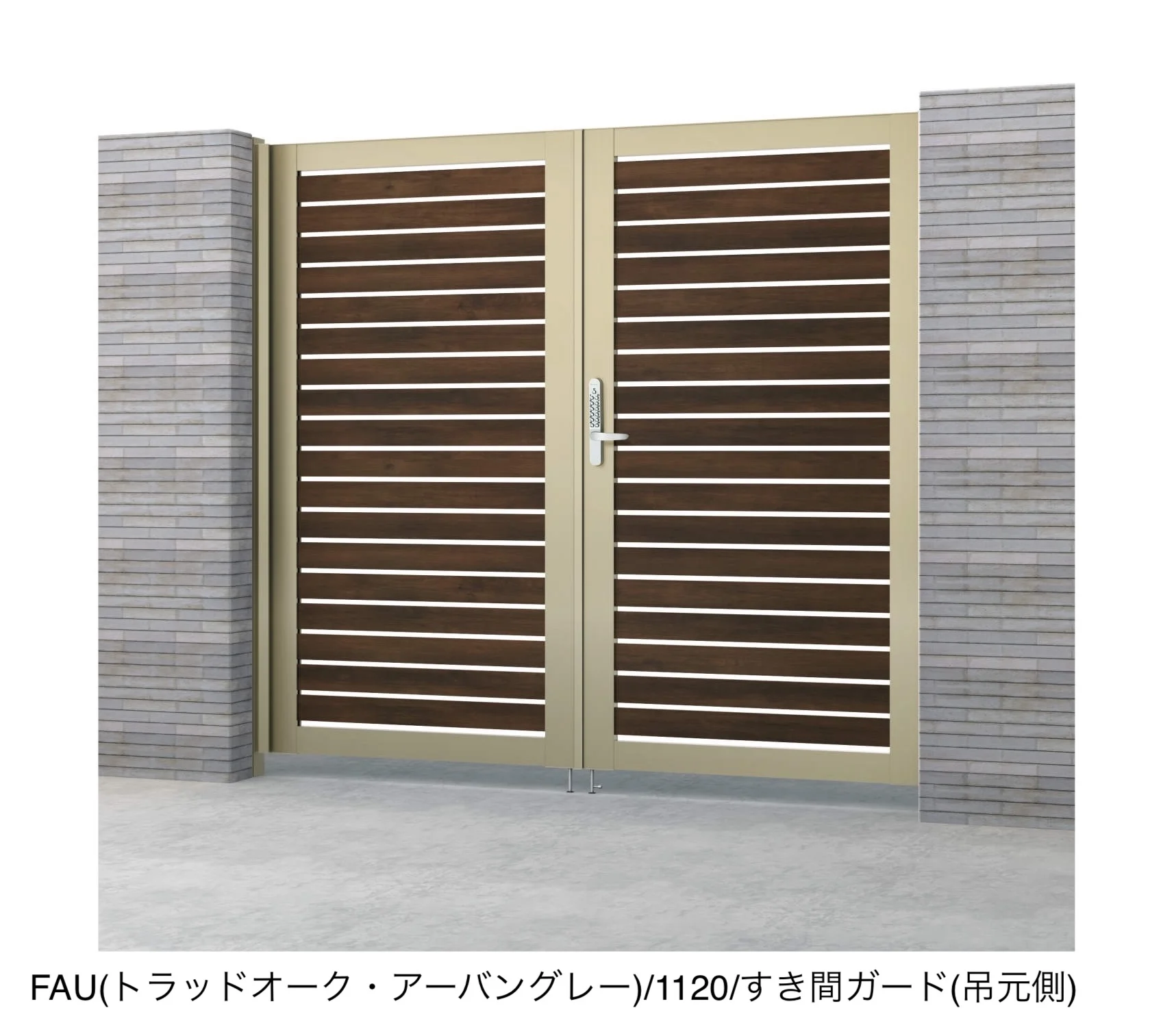 三協アルミの「シャトレナⅡハイタイプ Y3型(HK型：キーレックス錠)」のサブ画像1