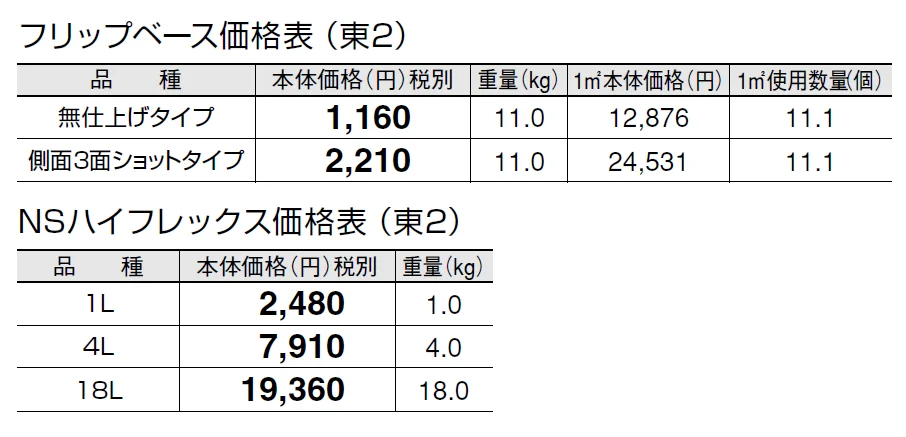フリップベース【2024年版】_価格_2