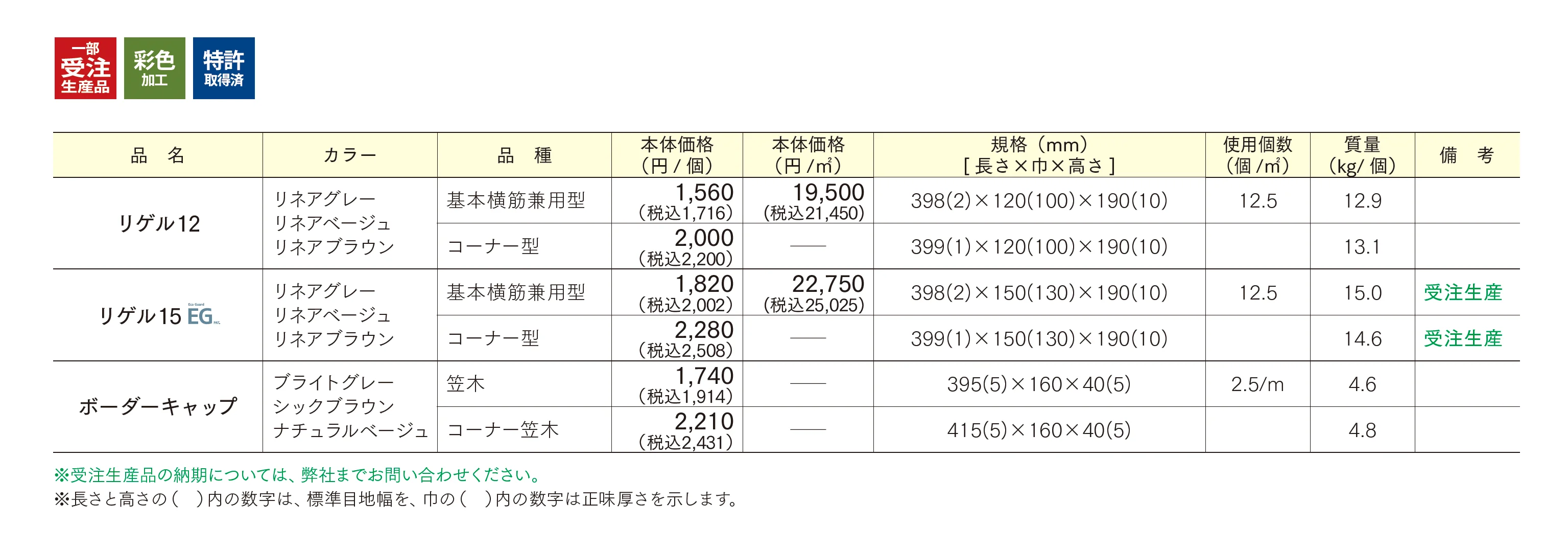 リゲル 12/15_価格_1