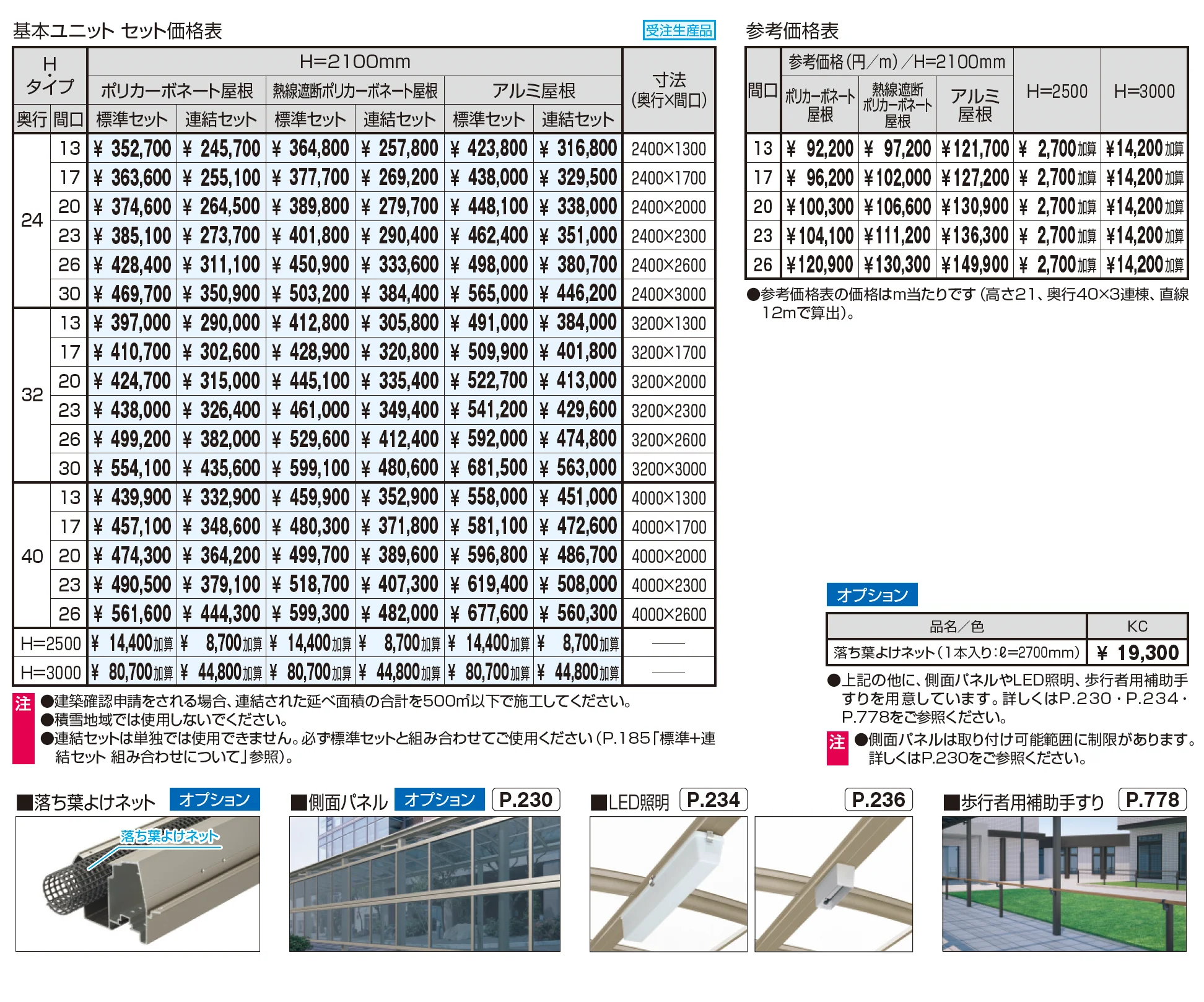 ファインロードS 両支持タイプ 一般地域型 基本ユニット_価格_1