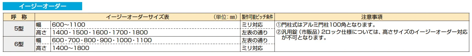 〔通用口用共用門扉〕シンプレオ 門扉5型 【2022年版】_価格_5