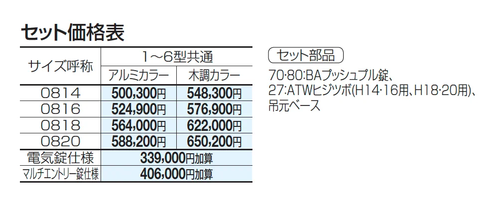 アルファグラン対応門扉 アルディ門扉【2023年版】_価格_1