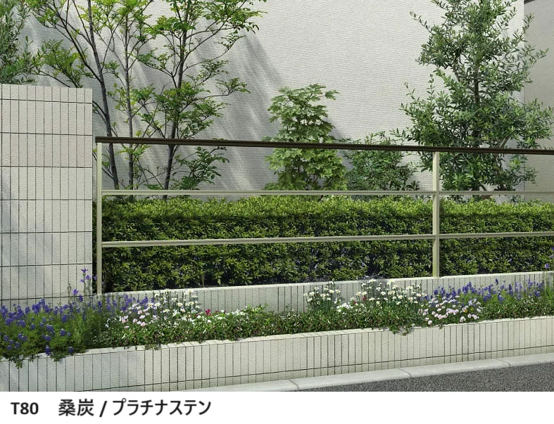 YKK APの「ルシアス フェンスLite A03型　横格子2本【2024年版】」のサブ画像6