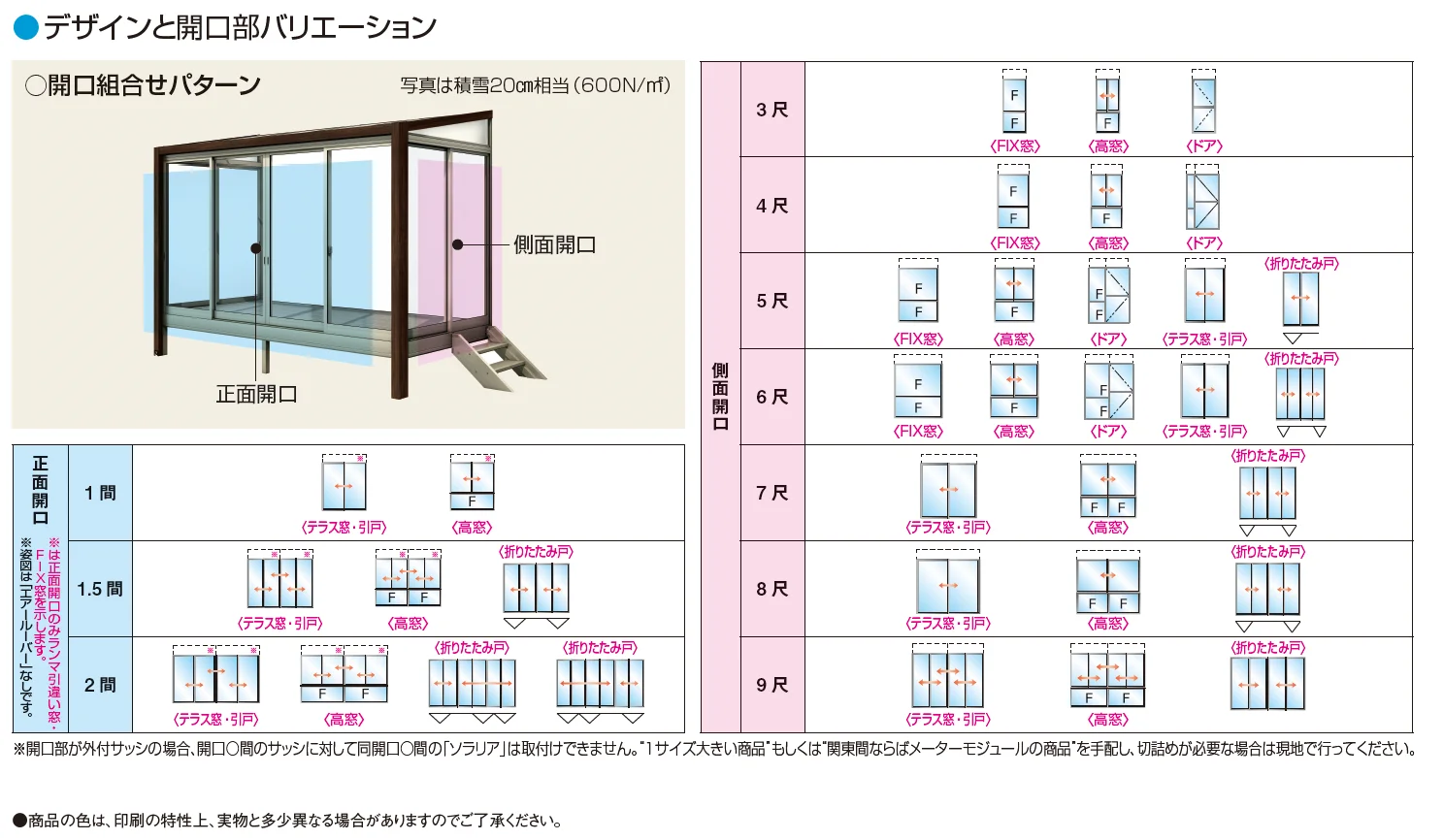 ソラリア テラス囲い 木調ガーデンルームタイプ 部分囲い_バリエーション_2
