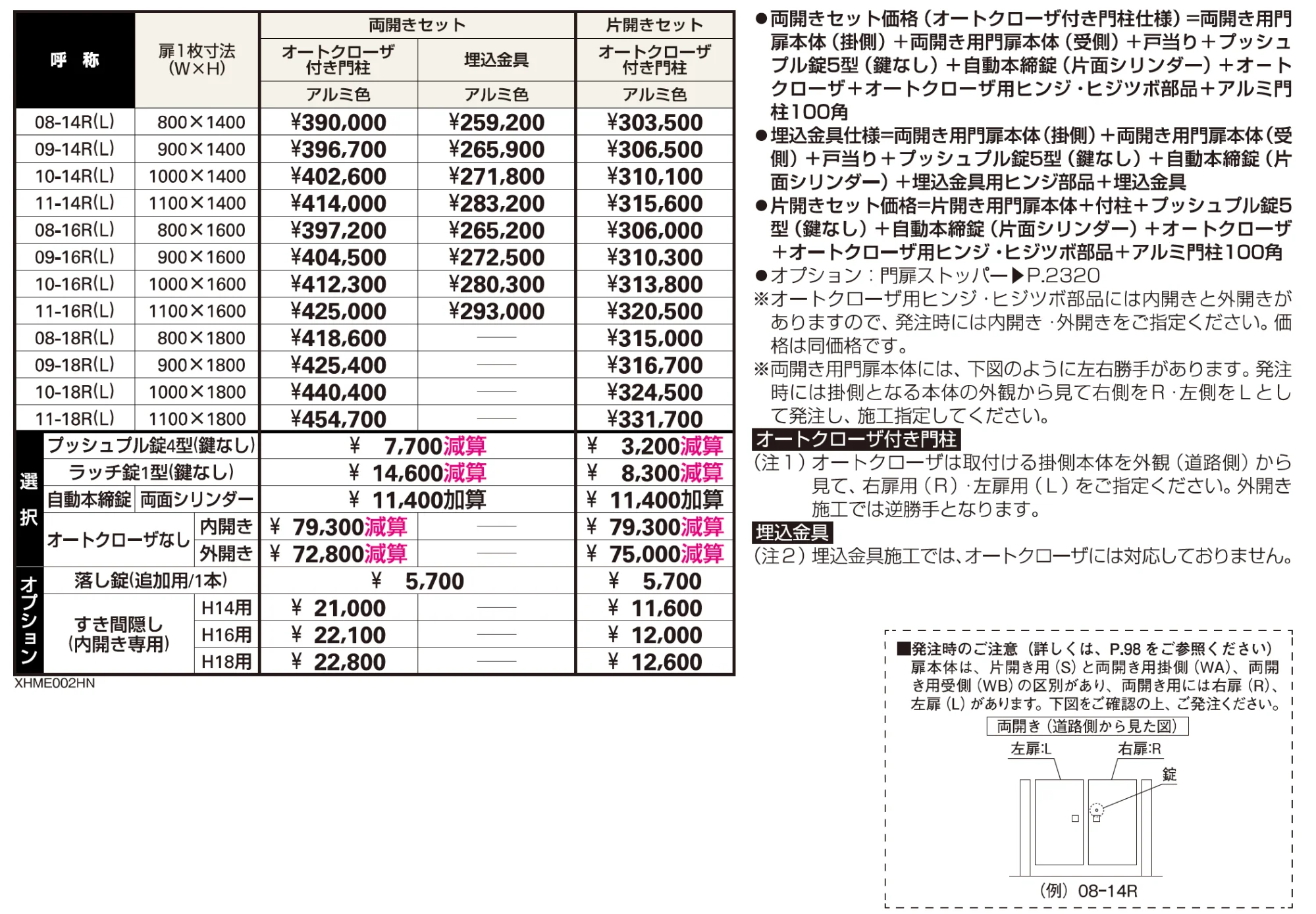 〔共用門扉〕シンプレオ 門扉5型【2023年版】_価格_1
