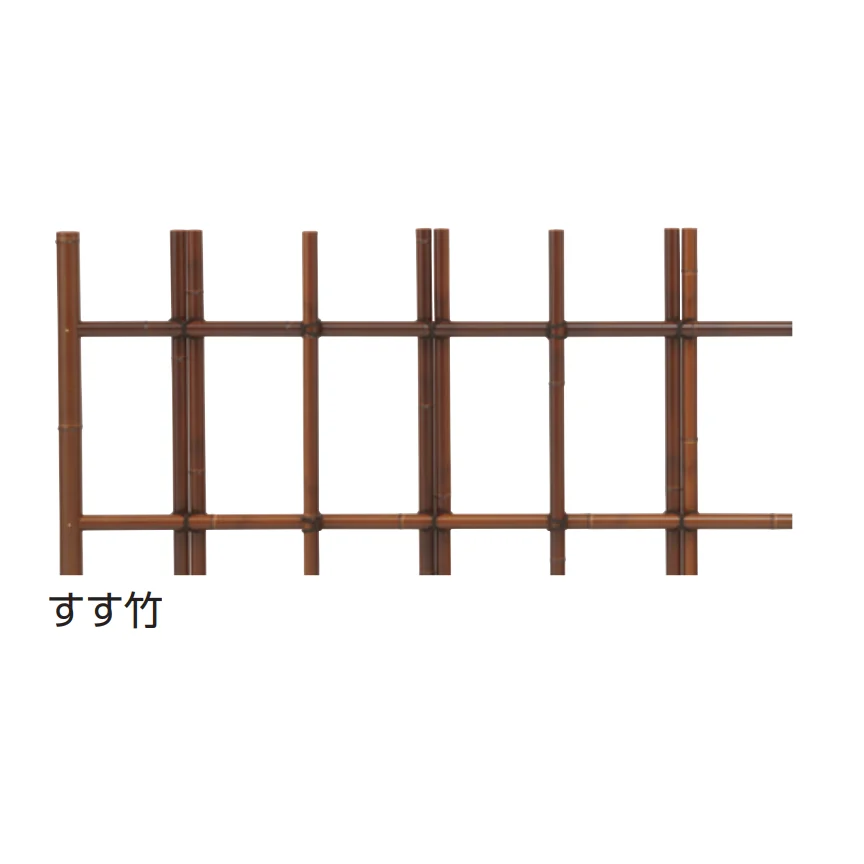 タカショーの「四ツ目垣フェンスL型」のサブ画像1